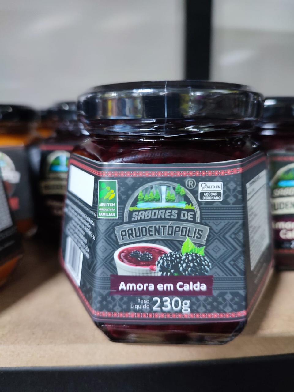 Amora em Calda 230g - Sabores de Prudentópolis
